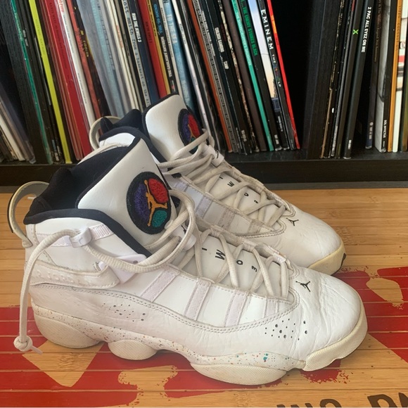 (Gs) Jordan 6 Rings “Confetti” 7Y - Picture 4 of 7